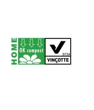 Kompostierbare Hundekotbeutel mit OK compost HOME Zertifikat