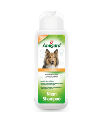 Niem Hundeshampoo aus rein natürlichen Zutaten von Amigard