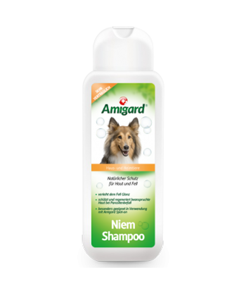 Niem Hundeshampoo aus rein natürlichen Zutaten von Amigard