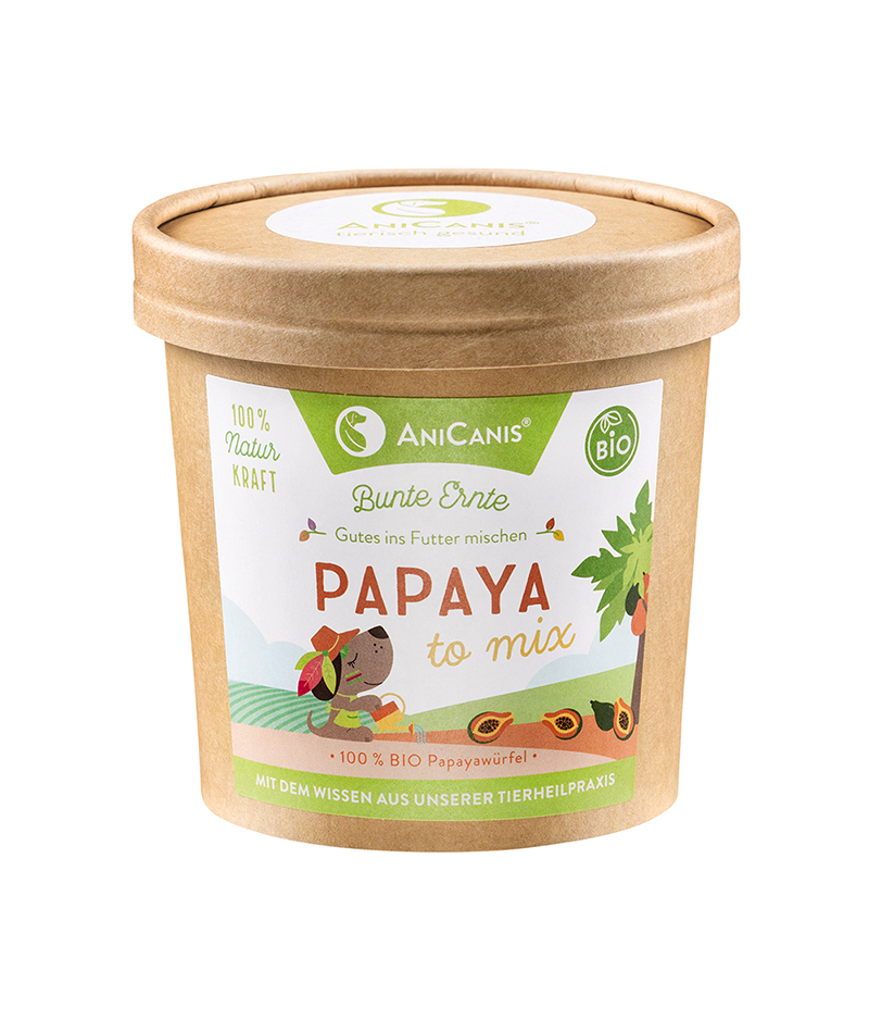 Papaya für Hunde aus biologischem Anbau
