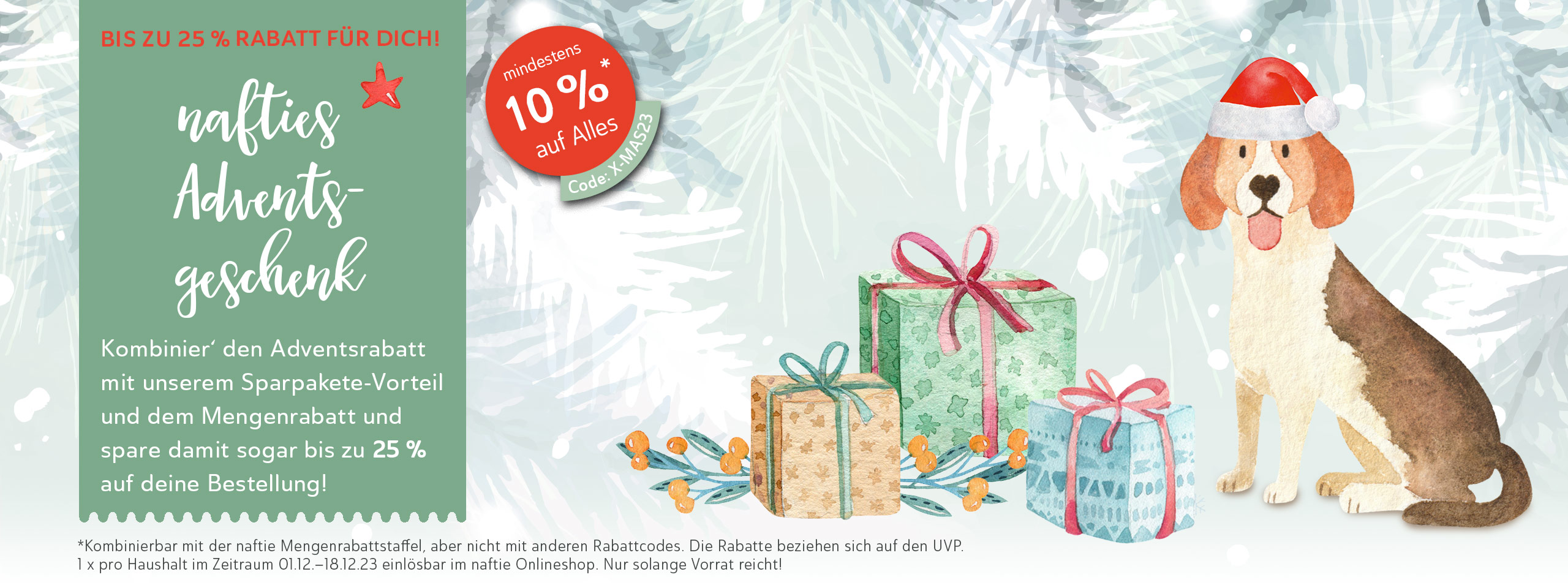 naftie Weihnachtsaktion